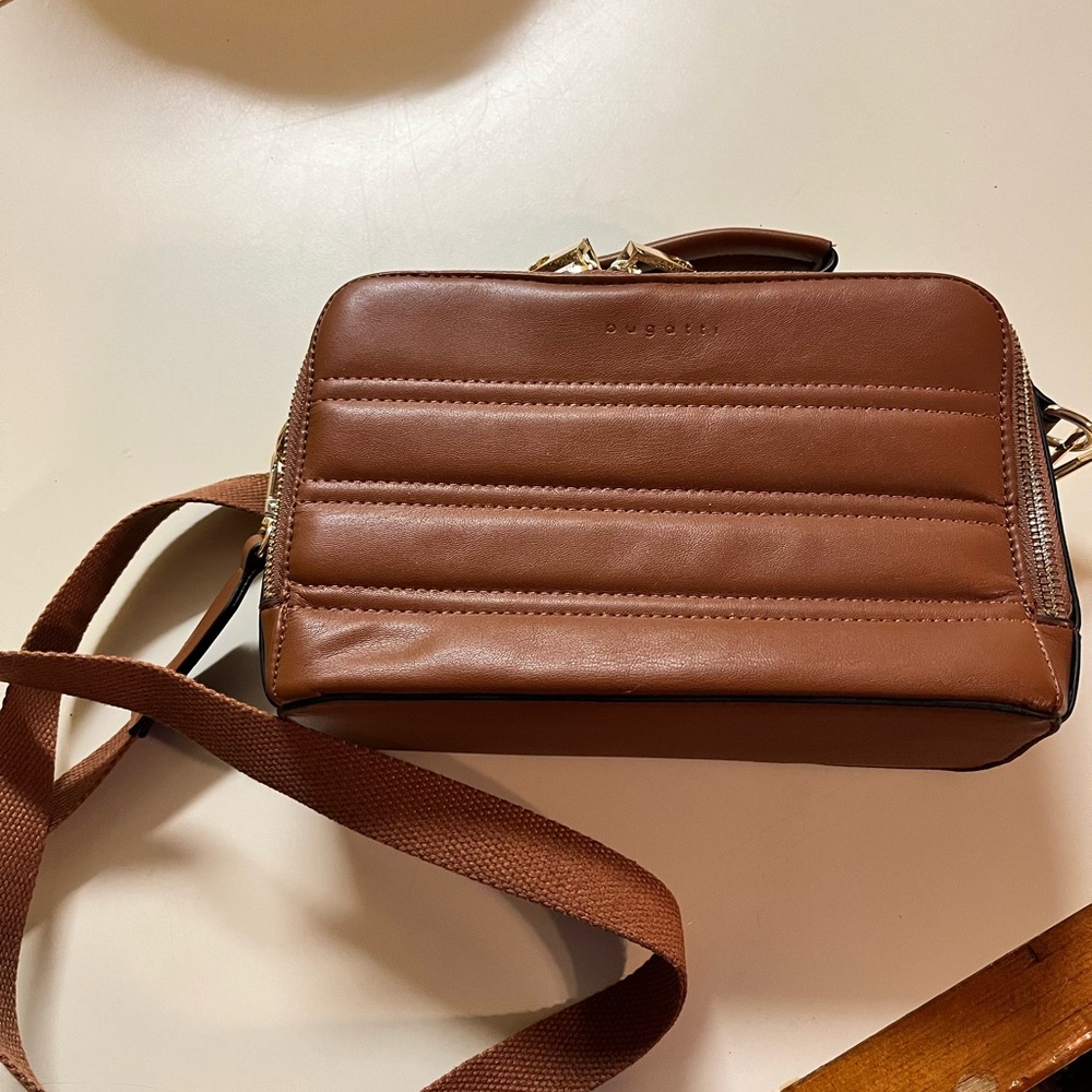 Bugatti Brown Crossbody Bag